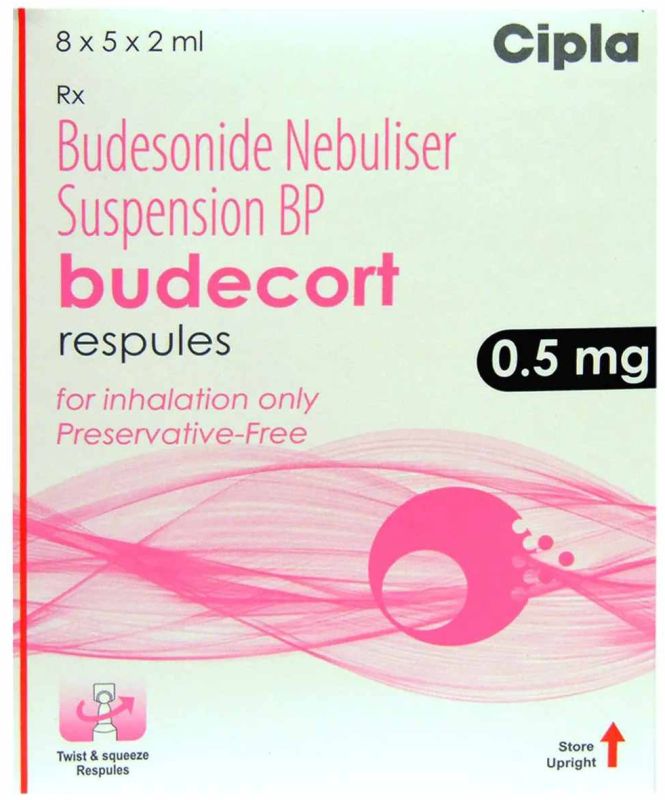Budecort 0.5mg Budesonide Nebulizer Respule
