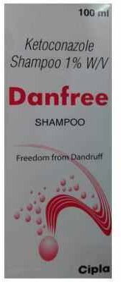 Denfree 1% Ketoconazole Shampoo, Packaging Type : Box