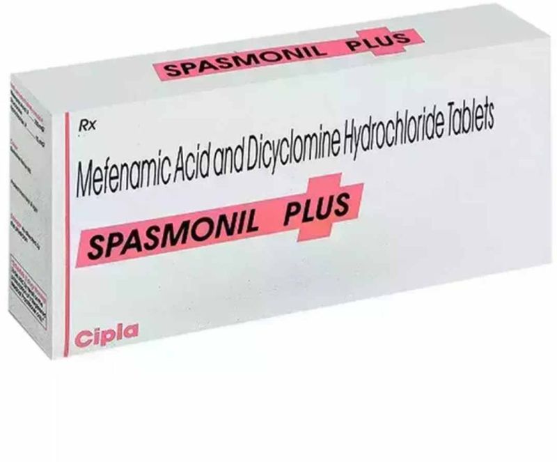 Spasmonil Plus Mefenamic Acid Dicyclomine Tablet