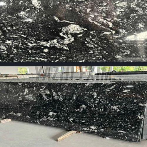 Coin Black Granite Slabs