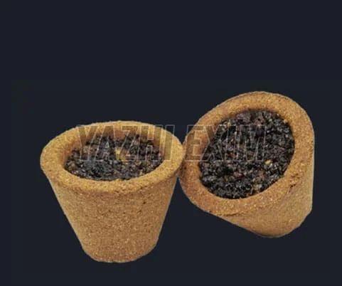 Round Sambrani Cup, Color : Brown Standard for Religious Use