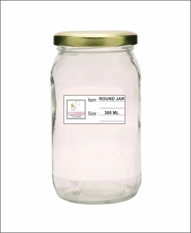 300 Ml Round Jar