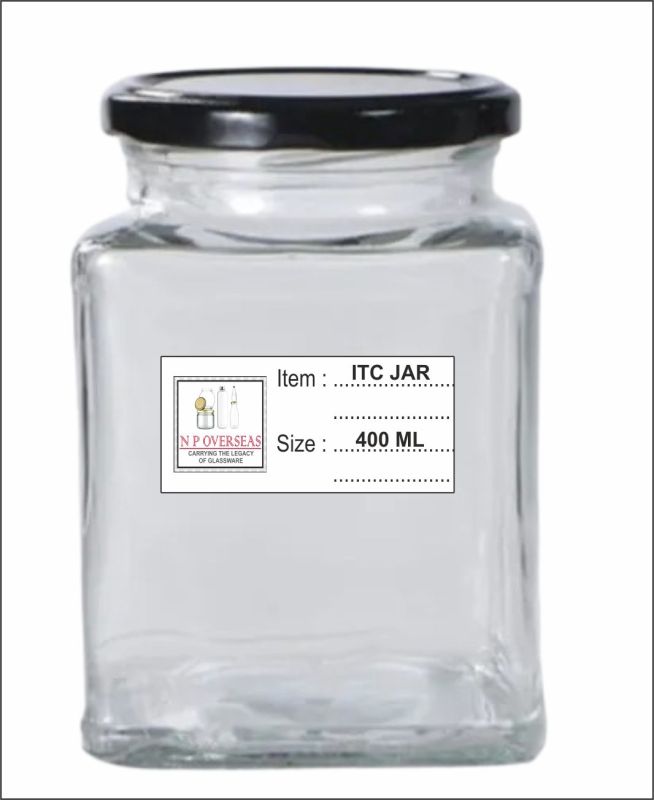 400 ml itc glass jar