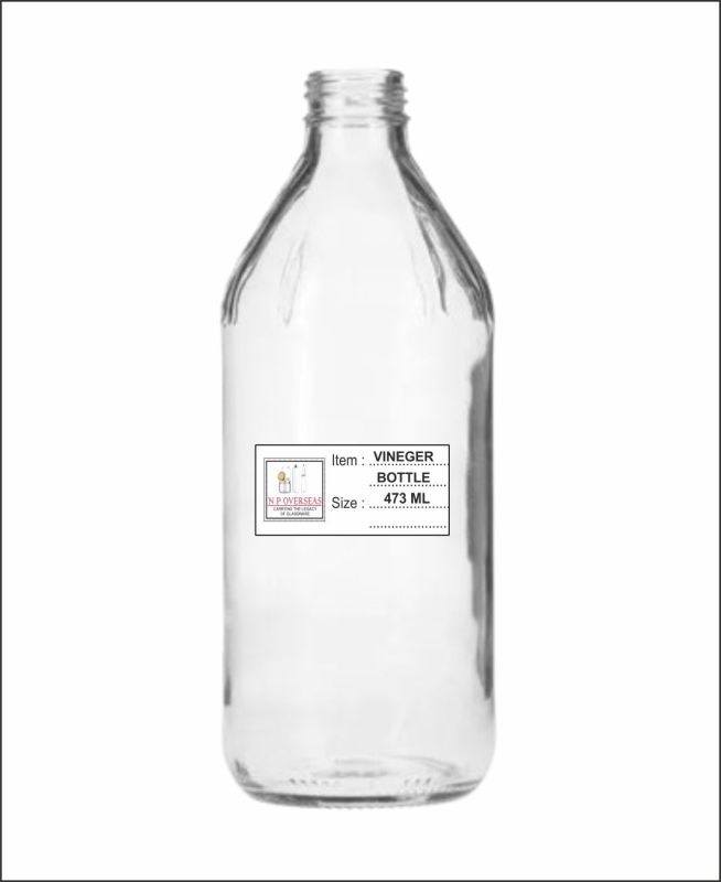 473 ml vinegar glass bottle