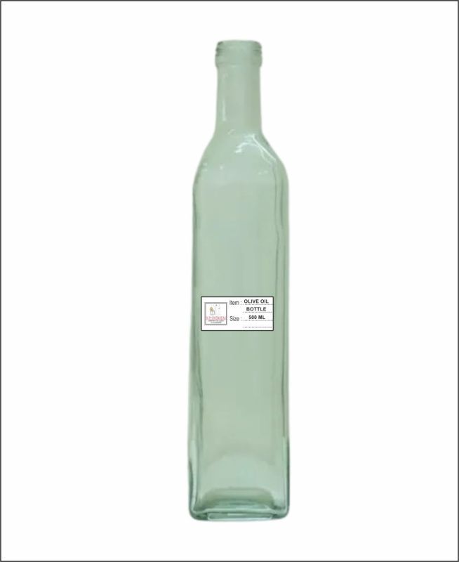 500 Ml Glass Olive Oil Bottle