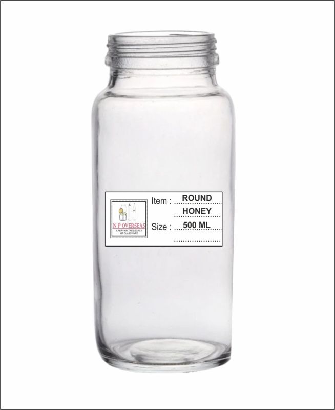 500 Ml Round Honey Jar