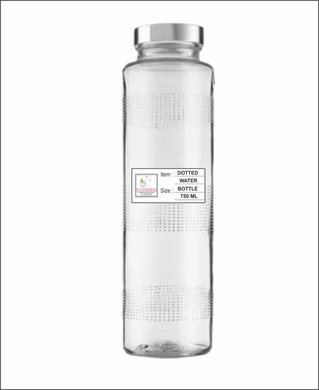 750 Ml Dotted Water Bottle