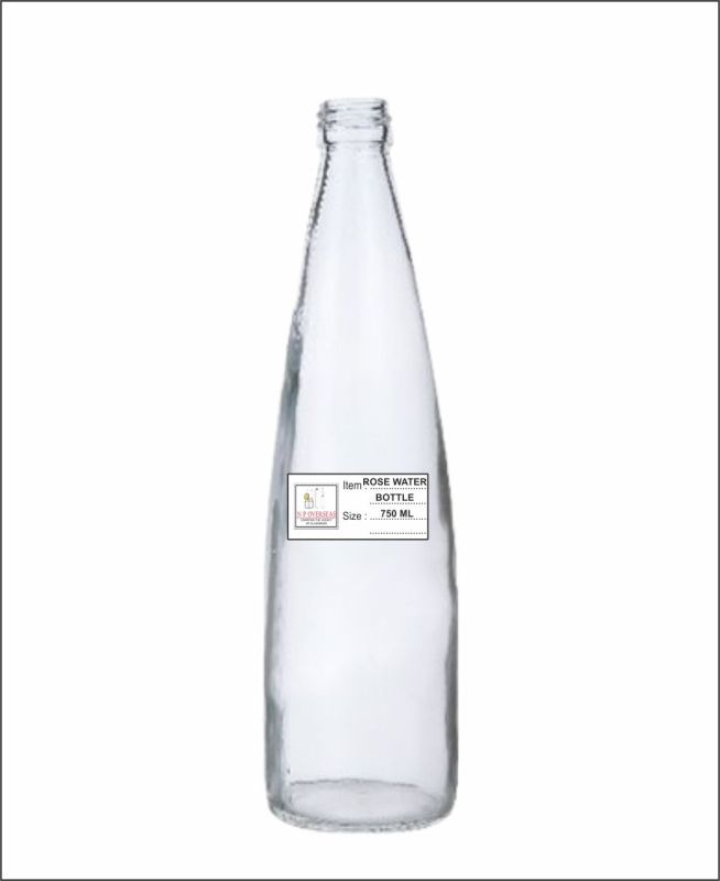 750 Ml Rose Water Bottle