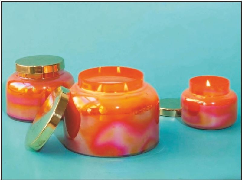 Glass Jar Candle Set
