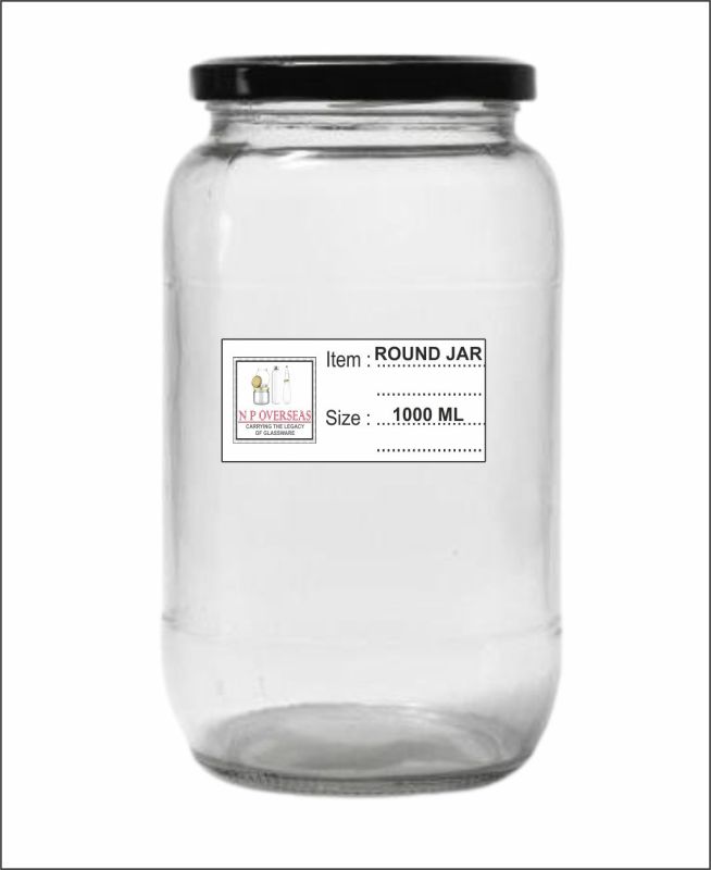 1000 Ml Round Jar