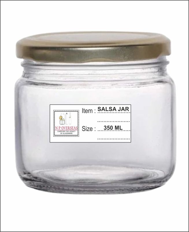 350 Ml Salsa Glass Jar
