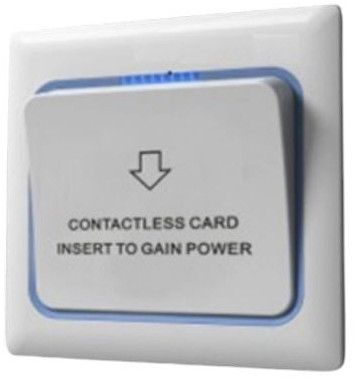 Hotel Energy Saving Device, Color : White