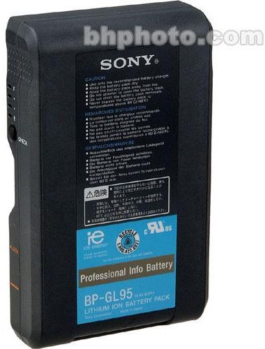 Sony BP Gl 95A Battery, Packaging Type : Black for CAMERA CAMCORDER