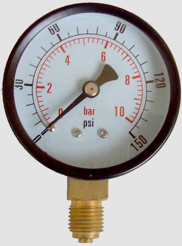 Mild Steel Pressure Gauge