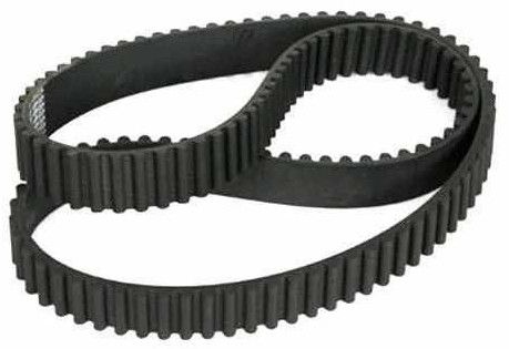 Rubber Timing Belt, Color : Black