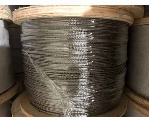 Steel Wire Rope, Packaging Type : Silver