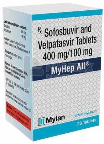 Myhep Sofosbuvir Velpatasvir Tablet