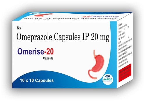 Omeprazole Capsules Omerise-20 10x10