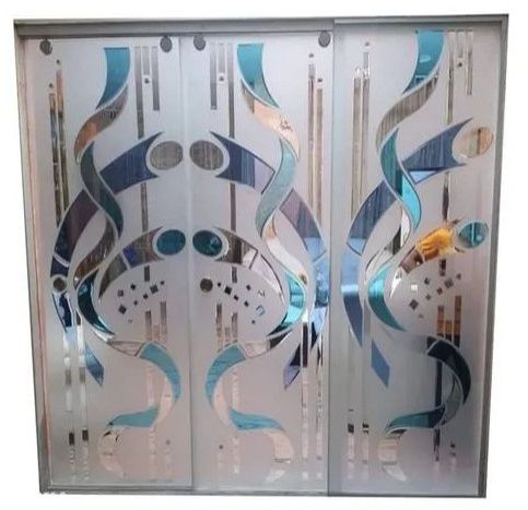 12mm Frosted Toughened Glass, Color : Transparent Standard Size