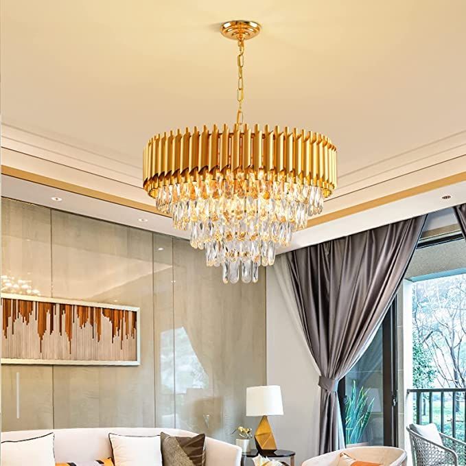 Modern Crystal Chandelier Ceiling Light