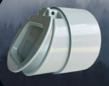 PVC Back Flow Wall Valve