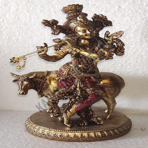 Brass Krishna Statue