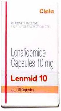 Lenmid 10mg Lenalidomide Capsule, Packaging Type : Box