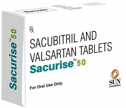 Sacurise 50mg Sacubitril Valsartan Tablet