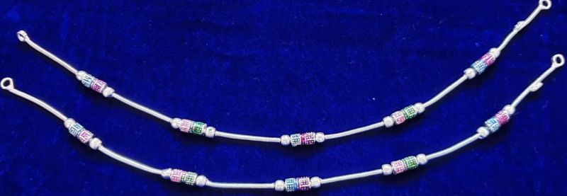 Authentic Sterling Silver Indian Anklet