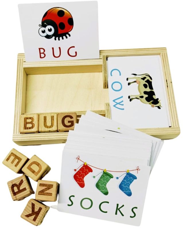 Reading Spelling Game with Flash Cards