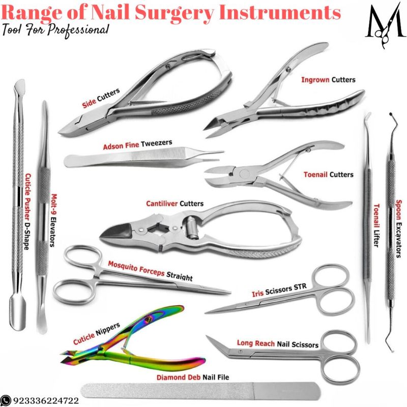 Podiatry Instruments Set