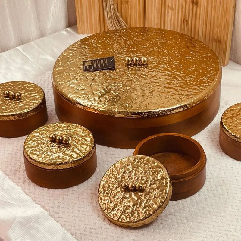 Decorative Metal Box Set