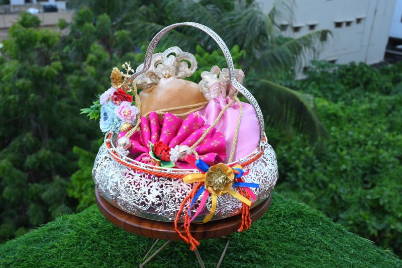 German Silver Basket