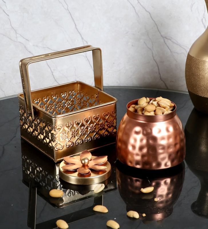 Metal Basket with Jat