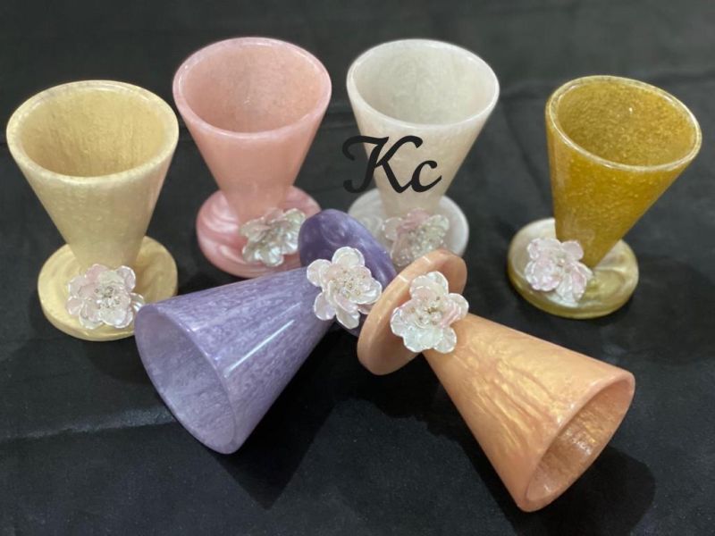 Resin Colourful Glass
