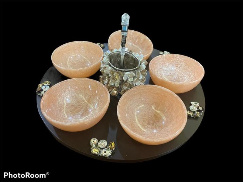 Resin Serving Tray Set