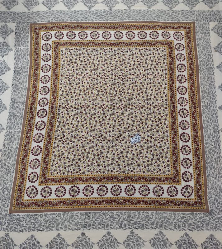 Floral Frame Edition Kashish Motif Bed Sheet