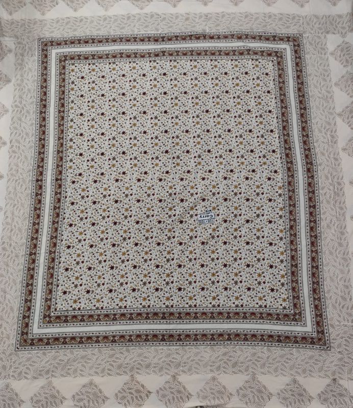 Kashan Floral Printed Bed Sheet