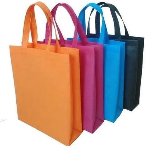 Plain Non Woven Loop Handle Bags for Packaging