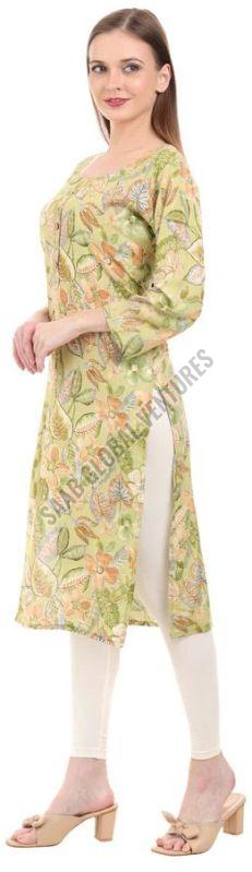 Forest Flora Elegance Kurti