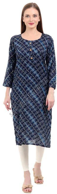 Sapphire Bandhani Elegance Kurti