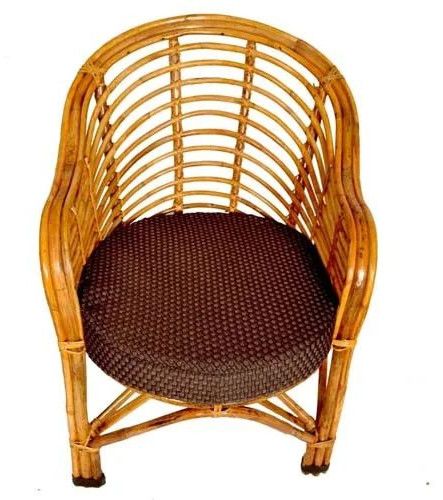 Cane Fancy Chair, Color : Brown