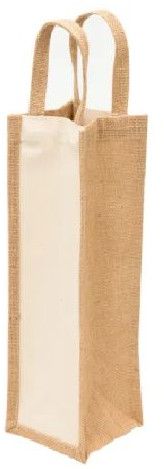 Plain Jute Bottle Bags, Color : Brown Standard