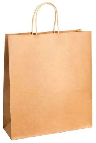 Plain Paper Grocery Bags, Color : Brown, Technics : Machine Made