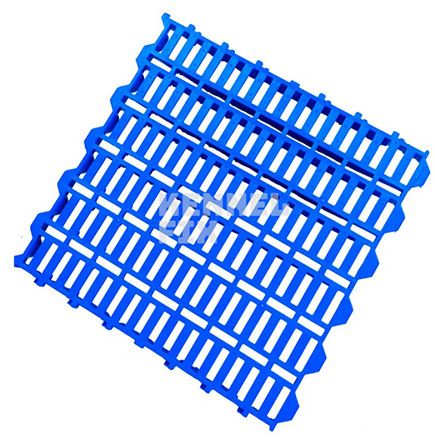 Blue Square Plastic Slatted Floor