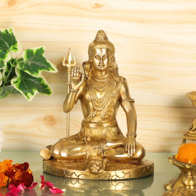 Brass Lord Shiva Statue