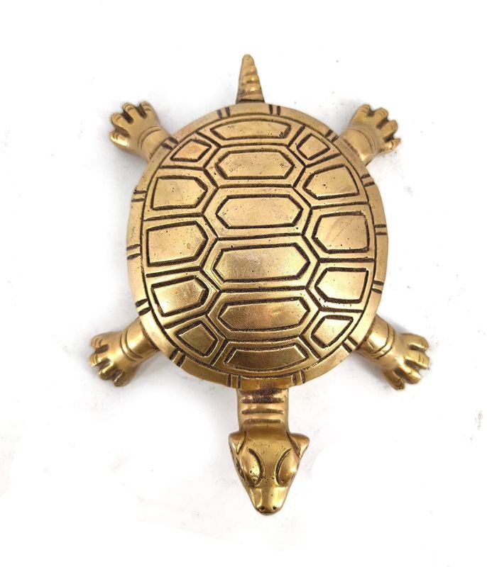 Brass Vastu Handcrafted Tortoise Statue