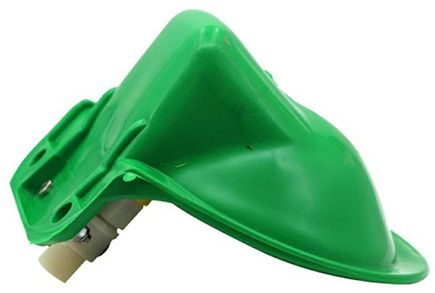 Plastic Coated Goat Automatic Drinker Bowl, Color : Green