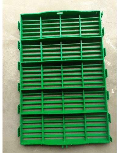 Green Plastic Slatted Floor