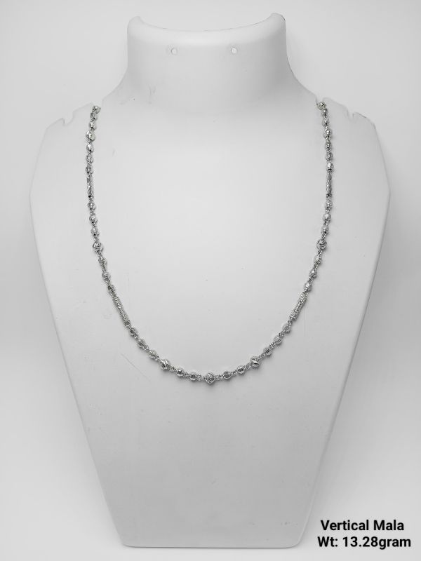 92.5 Silver Vertical Mala
